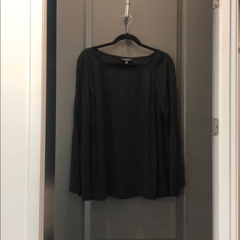 Banana Republic Boatneck Bell Sleeve Blouse Large